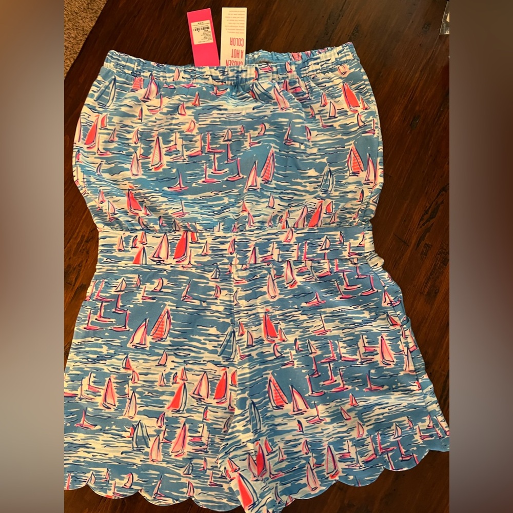 NWT Lilly Pulitzer Jace Romper-Size Med